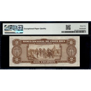 Costa Rica. 1942 2 Colones