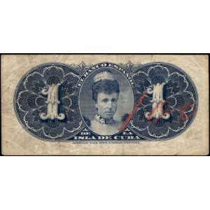 Cuba. 1896 1 Peso