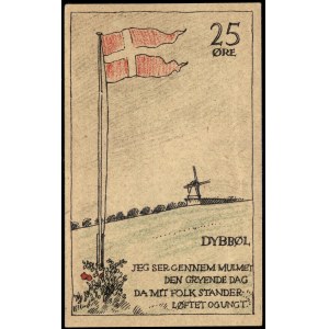 Denmark. 1920 Dybbøl 25 Ore