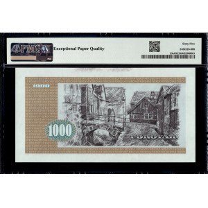 Faroe Islands. 1994 1000 Kronur