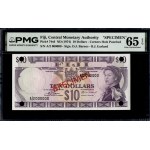 Fiji. 1974 10 Dollars - Specimen