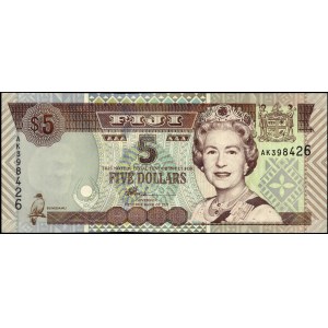 Fiji. 2002 5 Dollars
