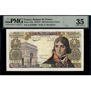 France. 1959 100 Nouveaux Francs