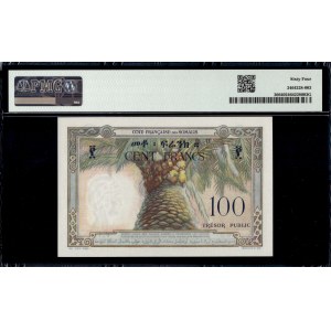 French Somaliland. 1952 100 Francs