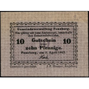 Germany. 1917 10 Pfennig - Penzberg