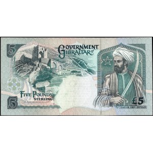 Gibraltar. 1995 5 Pounds - Tarik Ibn Zeyad