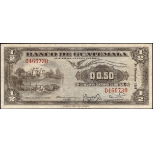 Guatemala. 1952 0.50 Centavos de Quetzal Scarce Type