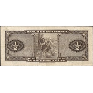 Guatemala. 1952 0.50 Centavos de Quetzal Scarce Type