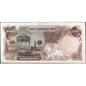 Iran. 1974 1000 Rials