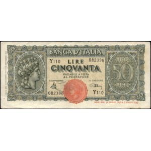Italy. 1943 50 Lire