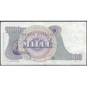 Italy. 1962 1000 Lire