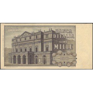 Italy. 1969 1000 Lire - Carta Ocra - Dark Paper