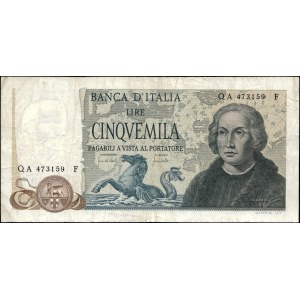 Italy. 1971 5000 Lire