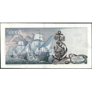 Italy. 1971 5000 Lire