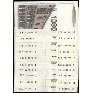 Italy. 1982 1000 Lire - 10 Pieces