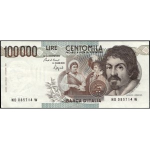 Italy. 1983 100000 Lire