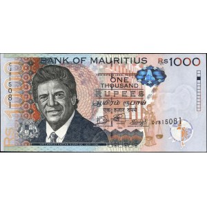 Mauritius. 2022 - 1000 Rupees