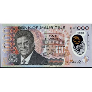 Mauritius. 2024 1000 Rupees - Polymer