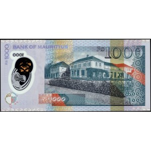 Mauritius. 2024 1000 Rupees - Polymer