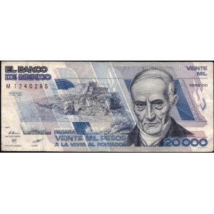 Mexico. 1988 20000 Pesos