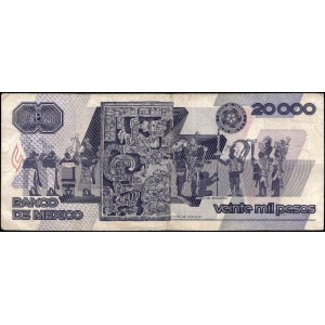 Mexico. 1988 20000 Pesos