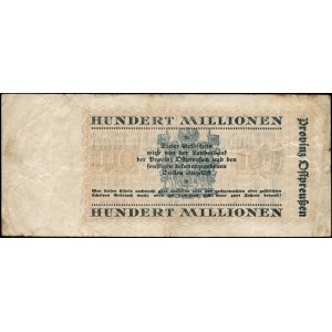 Russia. 1923 Kaliningrad 100 Million Mark