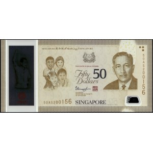 Singapore. 50 Dollars 2015