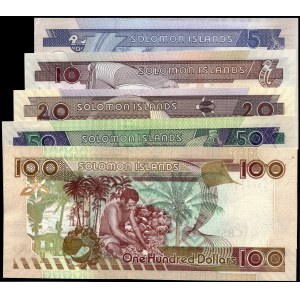 Solomon Islands. 2006 - 5 10 20 50 100 Dollars - 5 Piece Set