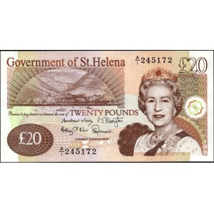 St Helena. 2012 20 Pounds