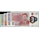 United Kingdom. 2023 - 5 10 20 50 Pounds - First Prefix Same Serial Set - 002231