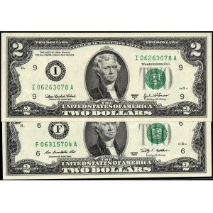 United States of America. 2003 A & 2009 2 Dollars - 2 Pieces