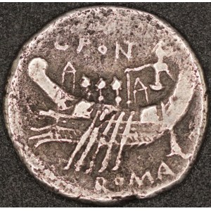 Rome. C. Fonteius Denarius 113/114 BCE Silver