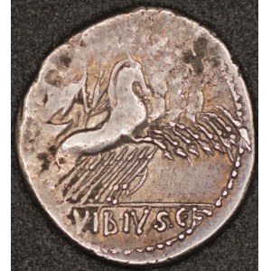 Rome. C. Vibius C.f. Pansa., Denarius, 90 BCE Rome
