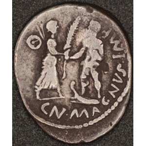 Rome. Pompey Junior - BCE 46-45 Spain Silver