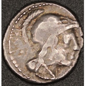 Rome. Rubria, Denarius, 87 BCE Silver