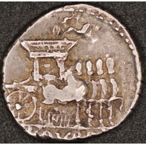 Rome. Rubria, Denarius, 87 BCE Silver