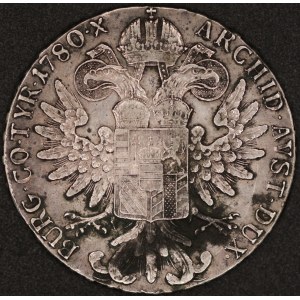Austria. 1780 (1921-32) 1 Maria Theresa Thaler Silver