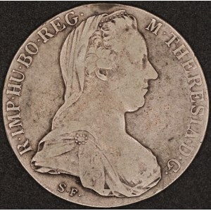 Austria. 1780 (1921-32) 1 Maria Theresa Thaler Silver