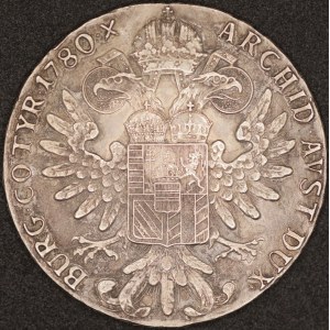 Austria. 1780 (1940-2) Calcutta 1 Maria Theresa Thaler Silver