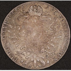 Austria. 1780 (1952-8) 1 Maria Theresa Thaler Silver