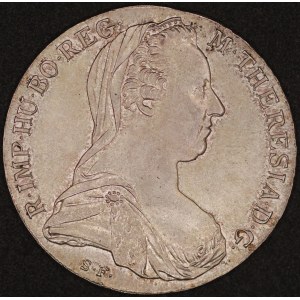 Austria. 1780 (after 1956) 1 Maria Theresa Thaler Silver