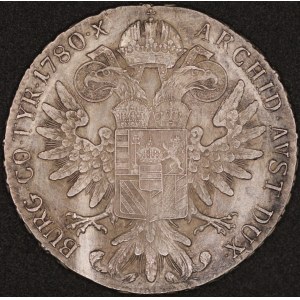 Austria. 1780 (after 1956) 1 Maria Theresa Thaler Silver