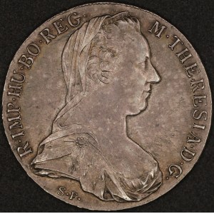 Austria. 1780 (after 1956) 1 Maria Theresa Thaler Silver