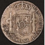 Bolivia. 1808 8 Reales PTS Carlos IIII Silver