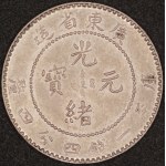 China. 1908 20 Fen Kwangtung Silver