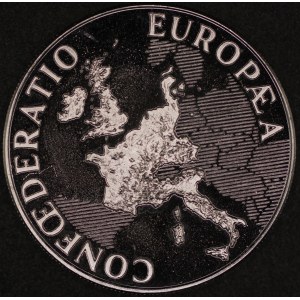 Europe. Paneuropa 1979 20 Euro Fantasy Issue Silver