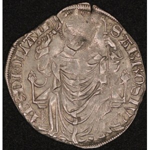 Italy. 1395-1402 1 Denaro - Gian Galeazzo Visconti Duke of Milan - Silver