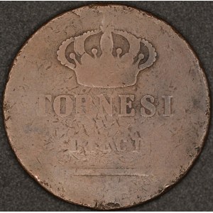 Italy. 1825 10 Tornesi - Kingdom of Two Sicilies