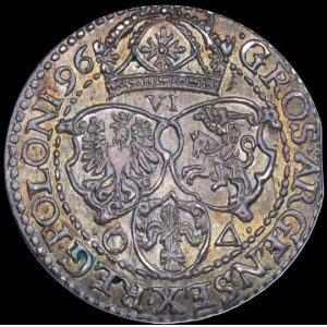 Poland. 1596 6 Groszy Sigismund III Silver