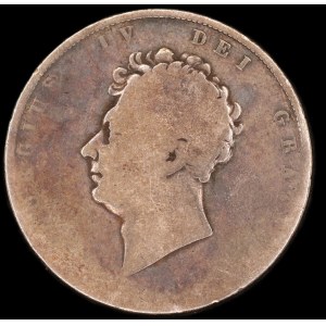 Great Britain. 1824-29 1/2 Crown William IIII Silver